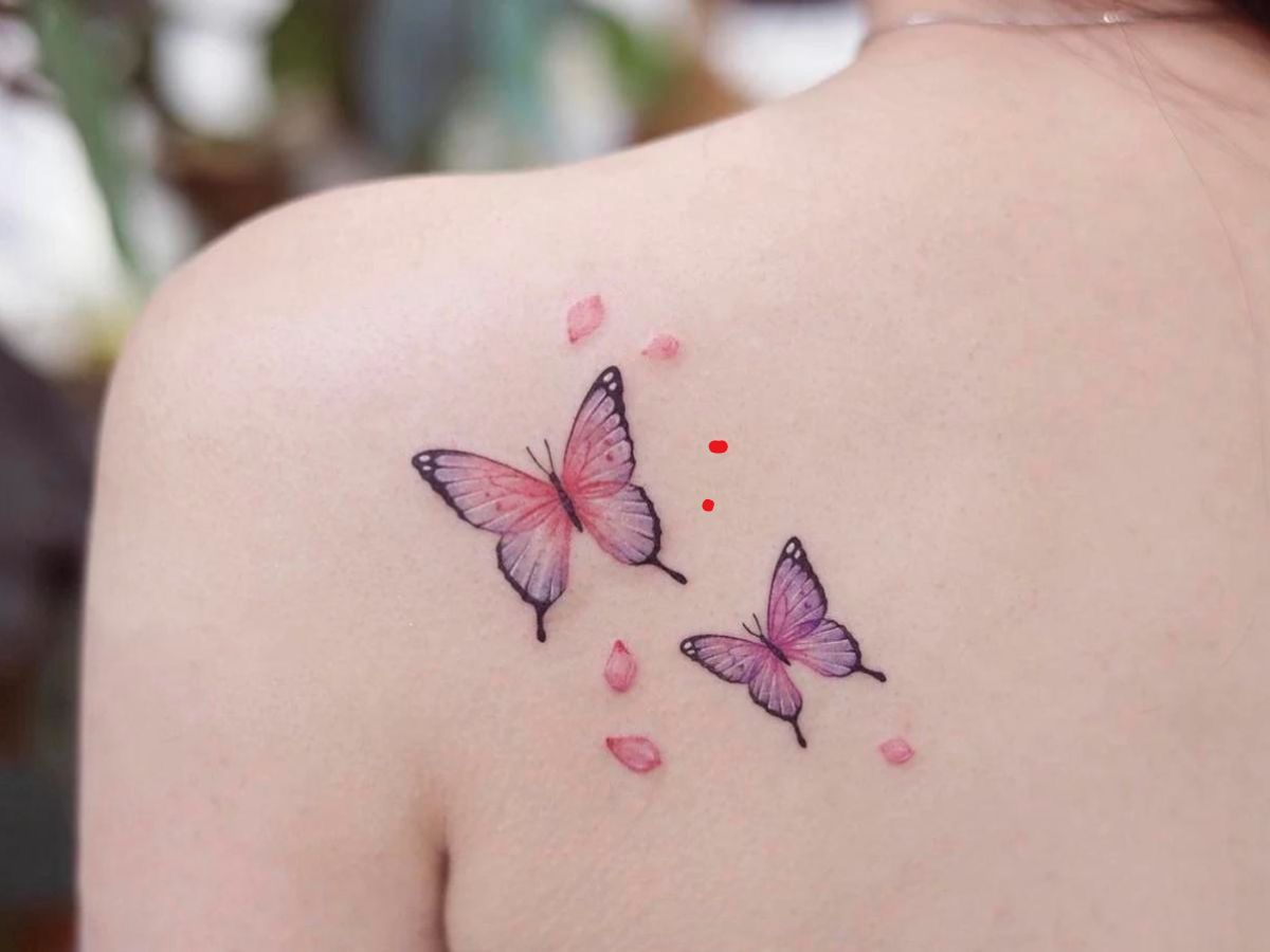 Butterfly Tattoo Meaning On A Woman
